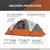 Tent for Family Camping, Hiking and Backpacking | Dome