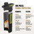 24 oz Water Purifier Bottle - Filter for Hiking, Camping, Survival, Travel