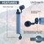 LifeStraw Peak Series Personal Water Filter for Hiking, Camping, Travel, and Emergency