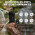 Water Purifier Survival Pump，0.01 Micron 5-Stage Water Purifier System