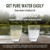 3-Stage Water Purifier Survival Pump with 0.01 Micron Ultrafiltration Membrane