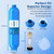 Water Filter with 2 Flexible Hose Protector, NSF Certified, 4 Pack