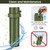 Electric Portable Water Filter Survival,Fast Flow,Lightweight,4-Layer Filtration