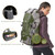 50L Hiking Backpack, Waterproof Camping Essentials Bag