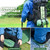 Hiking Camping Backpack Set, Casual Style with Inflatable Sleeping Pad,