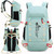 Waterproof Hiking Camping Backpack with Rain Cover, Outdoor Sport Travel Daypack