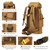 Camping Hiking Backpack for Men Women Large Military Tactical