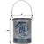 akeside Bait and Tackle Metal Bucket - Decorative Fishing Pail