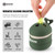 Fishing Portable Trash Pouch: Silicone Expandable & Collapsible