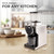 Electric Burr Coffee Grinder (9oz) w/ 31 Adjustable Coarseness Settings - Conical Burr