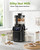 TUUMIIST 3-in-1 Cold Press Juicer Machine, Smart Touch Masticating Juicers for Whole Fruit & Vegetable, 6.5" Wide Chute Slow Juicer for Nut Milk & Sorbet, High Yield, 100oz Large Capacity, Easy Clean