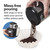 Electric Burr Coffee Grinder with Large 16oz Hopper & 18 Settings For 2-14 Cups