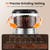 Coffee Grinder Electric, 30 Grinding Settings Emojoy Coffee Bean Grinder