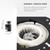 Electric Conical Burr Coffee Grinder, Preset Timer, 12 Grind Settings, Black
