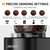 Coffee Grinder, Adjustable Electric Mill, 38 Precise Grind Settings, Precision Timer