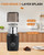 Hands-Free Blade Coffee Grinder, Cordless Coffee Mill with 5-30S Adjustable Grinding