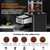 Electric Coffee Grinder for Home & Office: Automatic Conical Burr Coffee Grinder