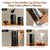 Portable Electric Coffee Grinder - 38 Grind Settings, Conical Burr & Black Stainless Steel Body