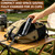 Portable Electric Coffee Grinder - 38 Grind Settings, Conical Burr & Black Stainless Steel Body