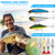 Fishing Lures, 137Pcs Tackle Box with Tackle Included, Crankbaits