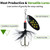 Swim or Jig Fishing Spinner Baits for Freshwater and Saltwater, Rooster