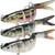 TRUSCEND Swimmax Easy Catch Fishing Lures with BKK Hooks, Wiggling, Vibrating