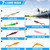 Fishing Lures, 137Pcs Tackle Box with Tackle Included, Crankbaits, Spoon