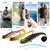 5 Pcs Pre-Rigged Soft Fishing Lures, 3.5In Paddle Tail Jig Heads Swim Bait, Realistic