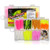 Trout Magnet 82-Piece Neon Fishing Gear Kit, Includes 70 Grub Bodies Trout