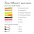 Trout Magnet 82-Piece Neon Fishing Gear Kit, Includes 70 Grub Bodies Trout