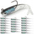 Syosisny 20PCS Premium 7cm Soft Fishing Lure with Lead Block Inside and Sharp
