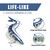 Shallow or Deep Diving Crankbait with BKK Hooks, Wobble Fishing