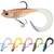 TRUSCEND Duramax Easy Catch TPE Soft Fishing Lures with BKK Hooks, Trembly