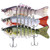 Lifelike Fishing Lures for Bass, Trout, Walleye, Predator Fish - Realistic Multi