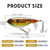 TRUSCEND Popobait Easy Catch Fishing Lures with BKK Hooks, Instant Startup