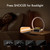 WILIT Bedside Lamp with Alarm Clock,Touch Lamp with Wireless Charger,Nightlight for Bedroom,Sunrise Wake-up Light,3-Grade Dimmable