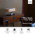 AMPULLA Masdio by Ampulla Bedside Lamp with Bluetooth Speaker and Wireless Charger