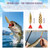71Pcs Fishing Lures Kit, Fishing Tackle Box Fishing Baits Including Crankbaits for Bass