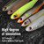 TRUSCEND Shadtale Easy Catch Soft Fishing Lures, Unique Vibration and Action