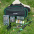 Fishing Poles and Reels Combo - Green Telescoping