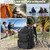 RAINSMORE Fishing Backpack with Rod Holders & Cooler 40L