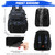 Fishing Backpack, 45L Large Cooler Fishing Tackle bag with Rod Holders & Rain