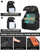 ishing Backpack with Tackle Boxes, 50L Fishing Tackle Bag with Cooler & Rod Holders,