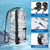 Waterproof Dry Bag with 20L Detachable Cooler, Dry Bag Cooler Backpack