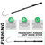 Fishing Gaff Spear Hook Stick with Stainless Gig Hook, Telescopic