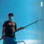 7 Foot Gaff with 3 Inch Stainless Steel Offset Hook, Non-Slip