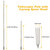 Fishing Gaff Hook for Flounder Gig, Stainless Steel