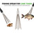 Fishing Harpoon Spear Gig Gaff Fork Hook for Frog Cane Toad