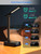 Alarm Clock with Lamp, Wireless Charging, USB-C & USB Ports, AC Outlets, Bedside Digital Clock Charging Station with Night Light