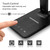 LED Desk Lamp with 10W Wireless Charger & USB Port, Eye-Caring Dimmable Touch Control Lamp with Clock Display